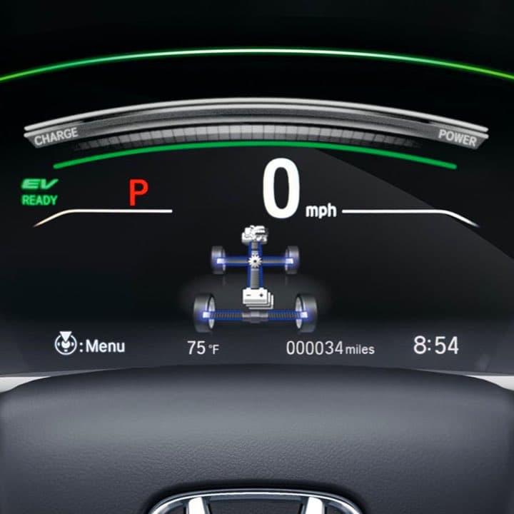 Interior of CR-V
