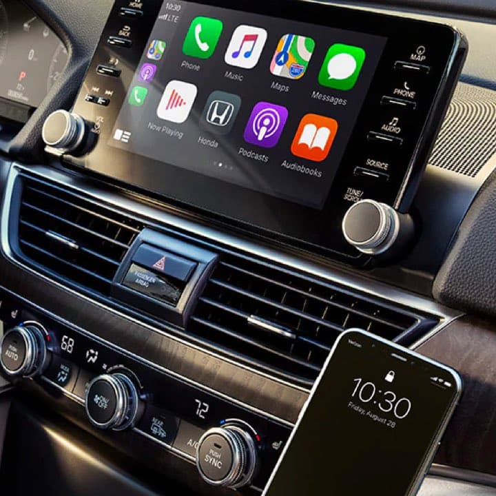 2021 Honda Accord Hybrid touchscreen controls