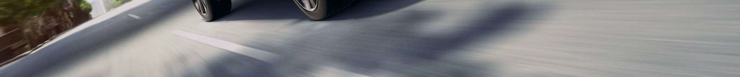 Trim slice of road