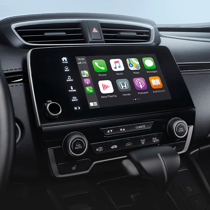 Interior shot of the dashboard